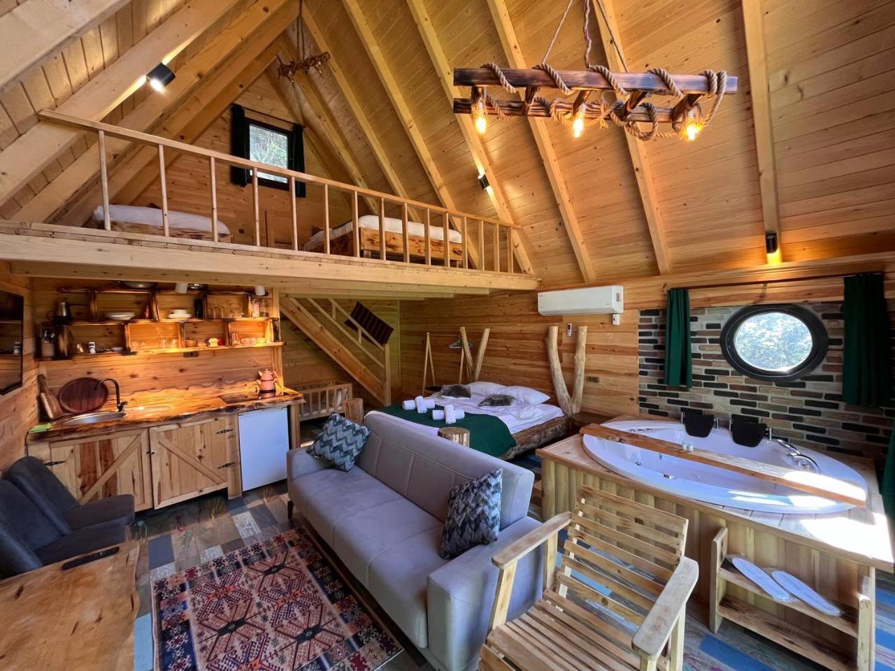 Moon River Bungalow Ayder Yaylası Eksteriør bilde