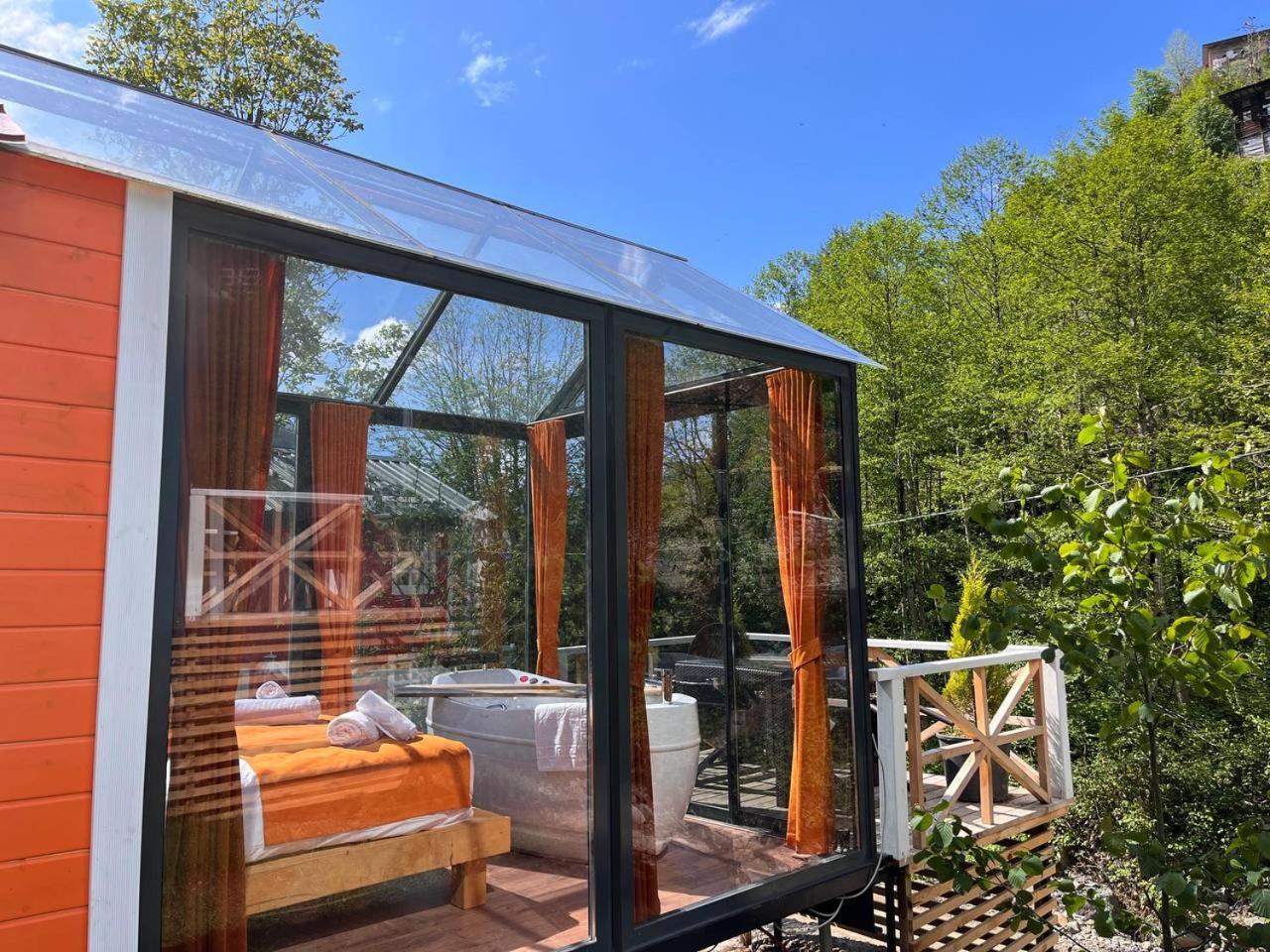 Moon River Bungalow Ayder Yaylası Eksteriør bilde