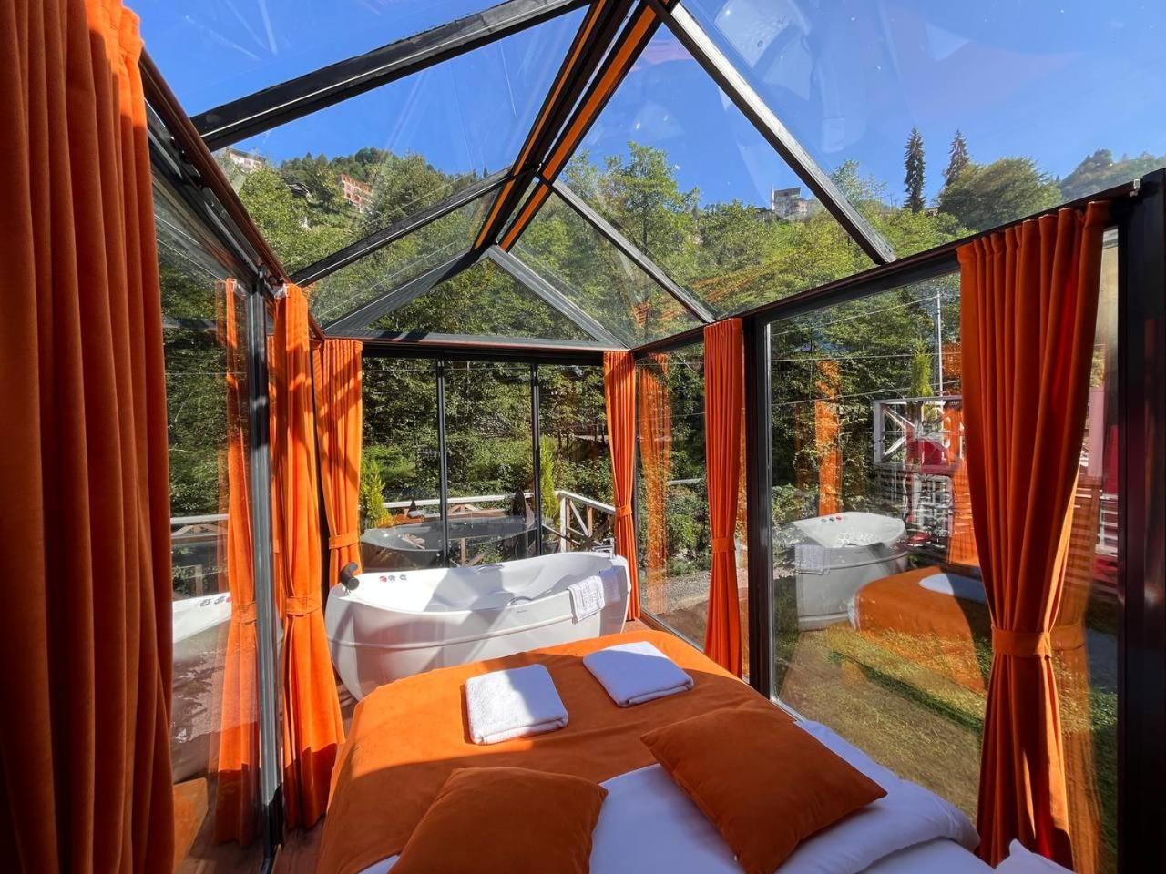 Moon River Bungalow Ayder Yaylası Eksteriør bilde