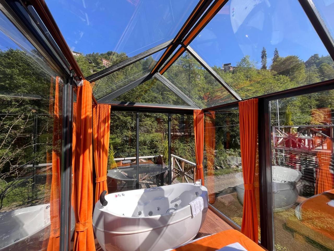 Moon River Bungalow Ayder Yaylası Eksteriør bilde