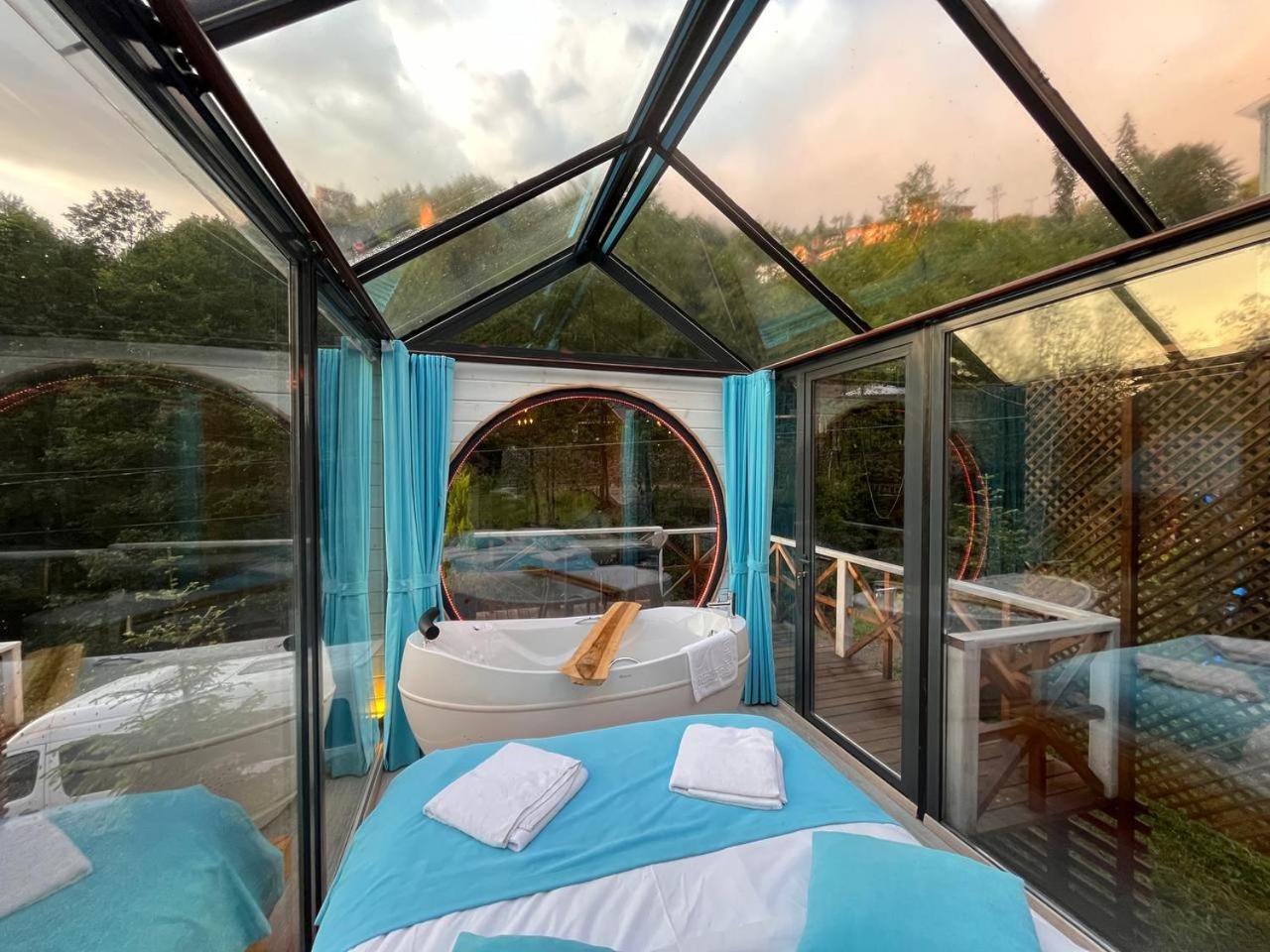Moon River Bungalow Ayder Yaylası Eksteriør bilde